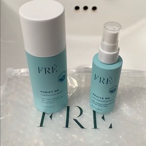 Fré cleanser and serum